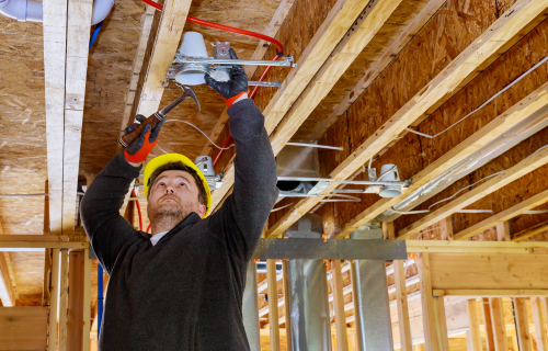 ceiling & lighting renovation